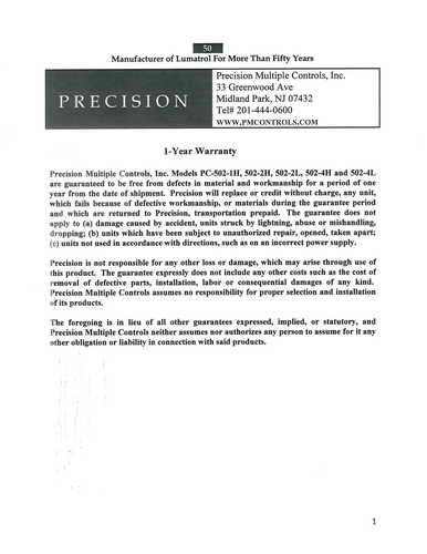 Photocontrols - FAA/FCC Obstruction Light Series Hard Wire