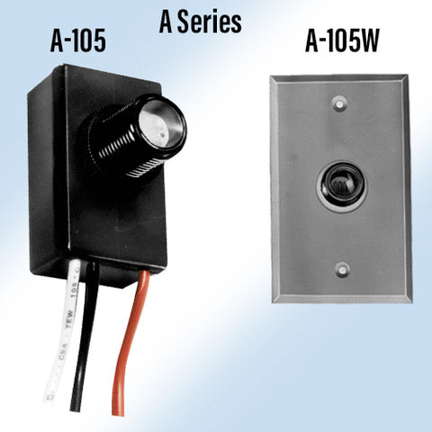 Lumatrol Button Style Wire-In Photo Controls