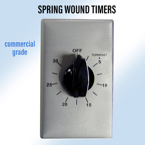 Spring Wound Timer - Commercial Grade